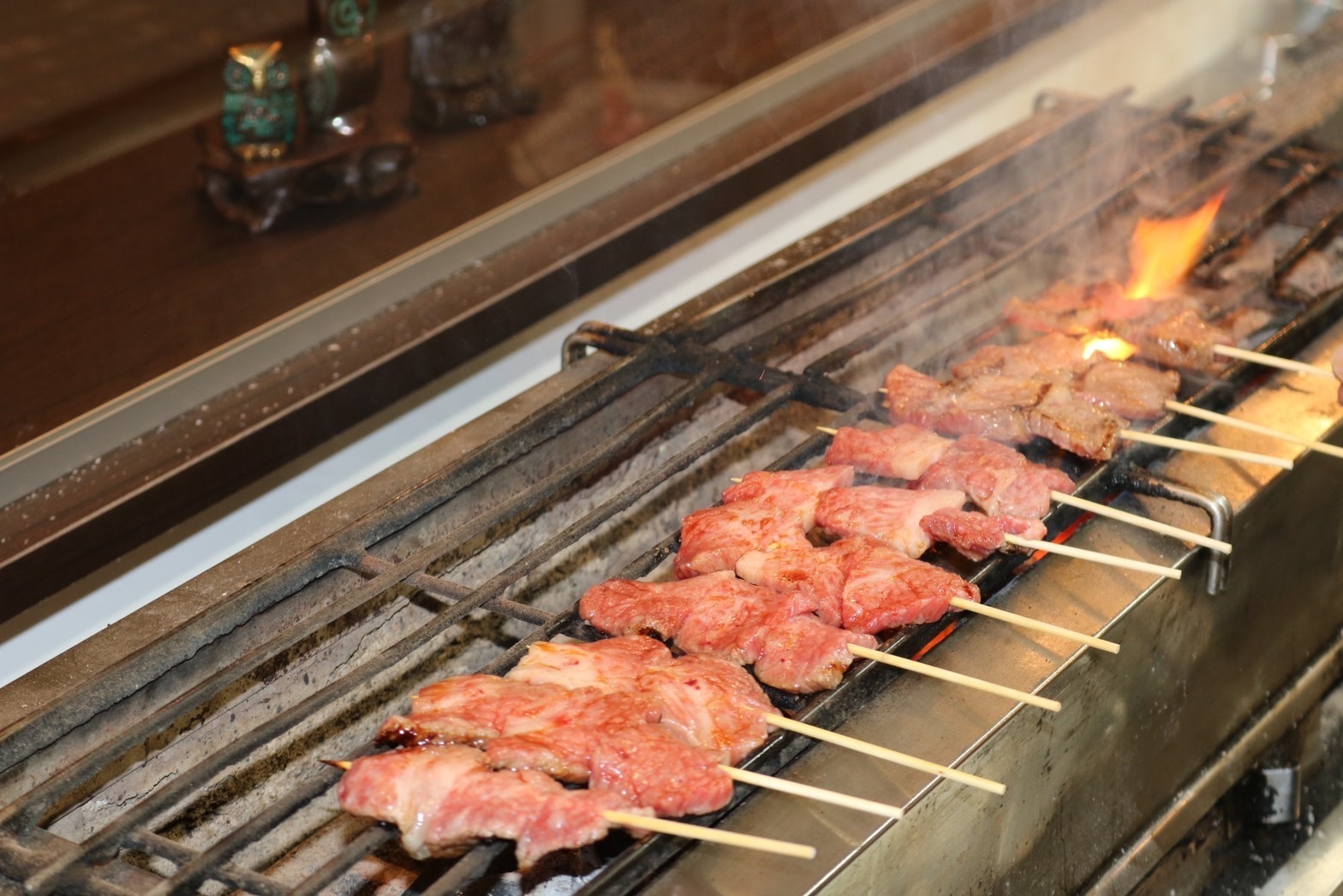 串焼三玄の串焼風景11
